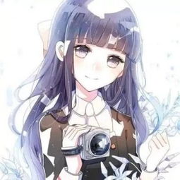 梦幻唯美可爱女生动漫头像
