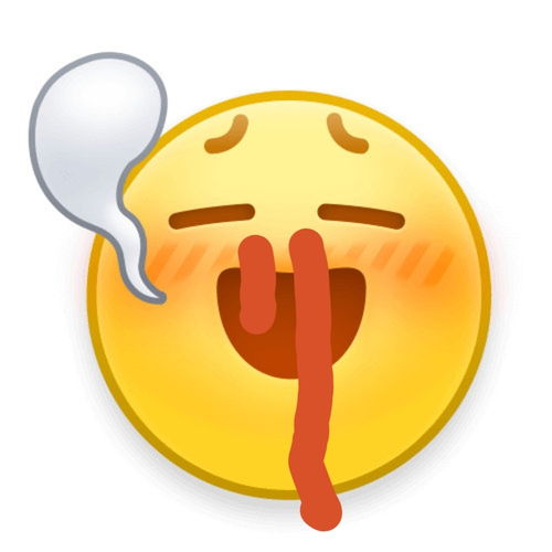 流口水表情包搞笑图片生日快乐