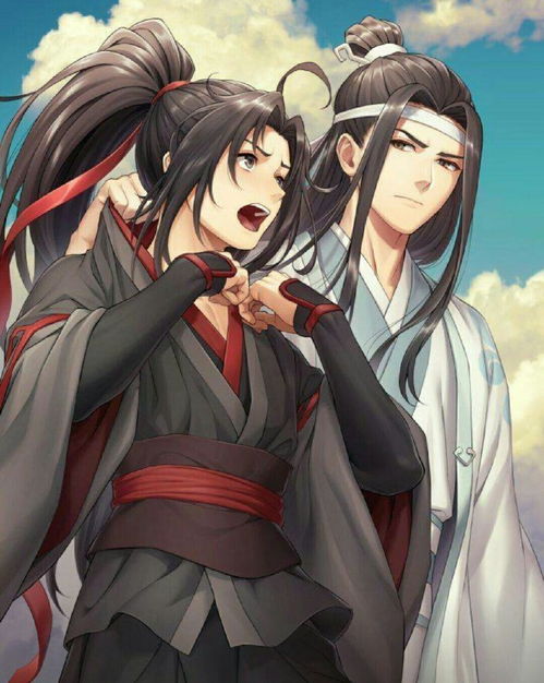 魔道祖师这7张图来自哪位太太图5是国外网友画的哟,薛晓超甜