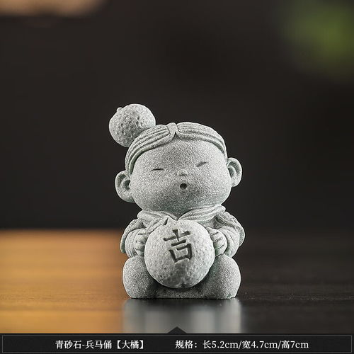 卡通招财微信头像兵马俑