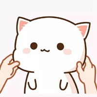 可爱蜜桃猫卡通头像