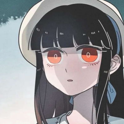少女微信头像卡通废柴