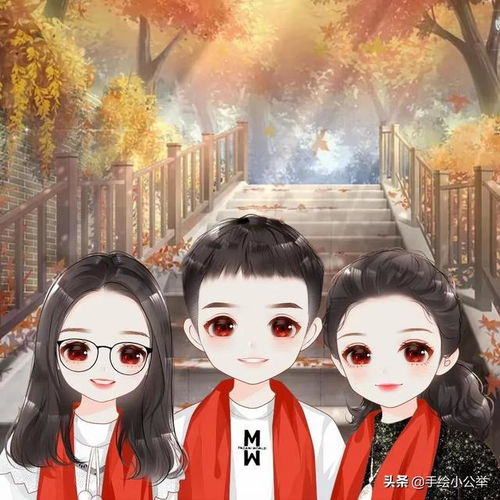迎新年啦2022新年微信头像,一家三口,一家四口亲子欢乐一堂