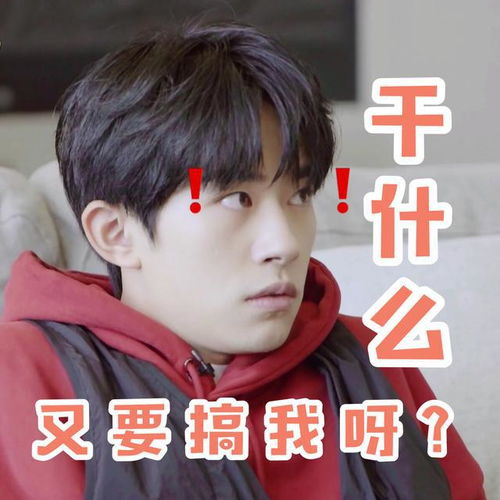 200429易烊千玺搞笑表情包来啦快快更新你的表情包库