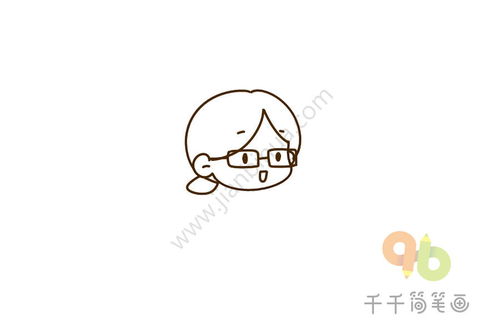 职业英语词汇简笔画老师teacher