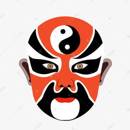 脸谱秦腔传统文化插画素材图片免费下载千库网