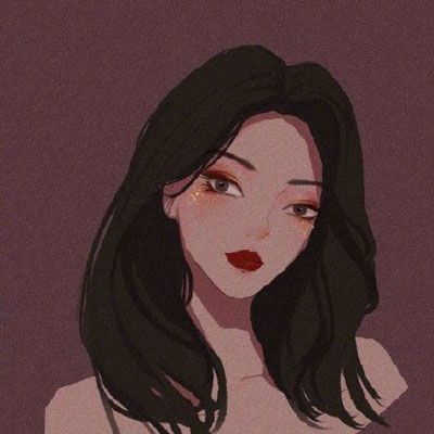 卡通酷酷头像女卡通
