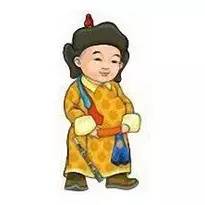 超可爱蒙古风卡通人物拿去做头像吧