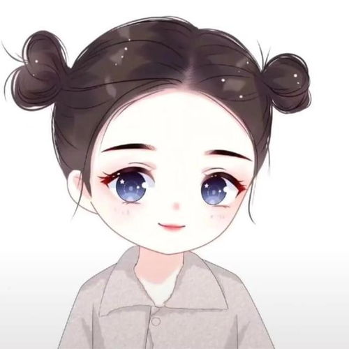呆萌可爱的卡通人物头像,是你想要的壁纸吗