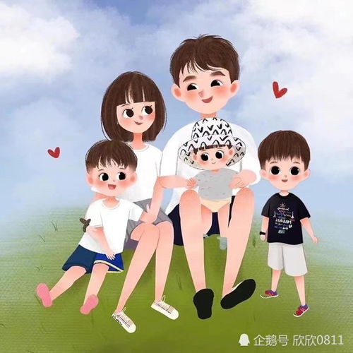 好看的亲子头像