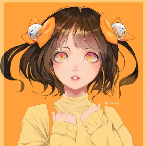 手绘动漫女头你的头像真好看