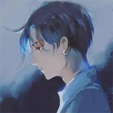 男生动漫头像图片帅气背影有些苦衷没人懂原来英雄也头痛