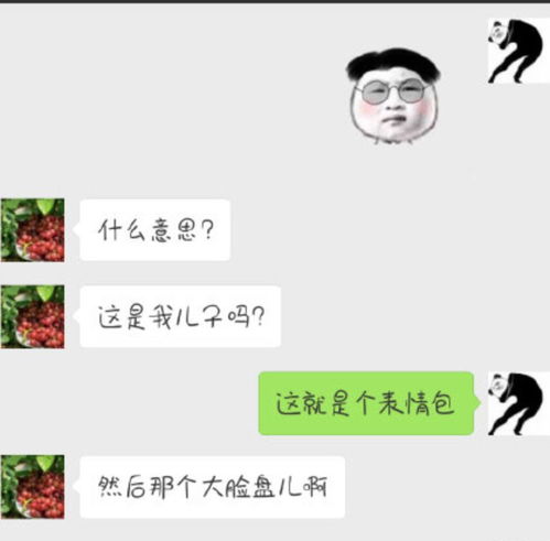 跟爸妈聊天千万别发表情包哈哈哈哈哈哈哈哈哈笑喷