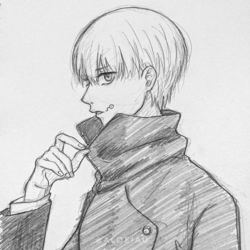 日常摸鱼临摹素材素描动漫人物小头像