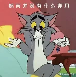 90后回忆杀丨猫和老鼠表情包,沙雕又有趣