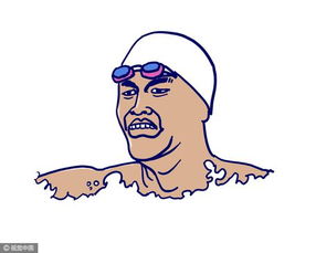傅园慧表情包漫画版20160808体育评书老梁说奥运傅园慧杀死金牌