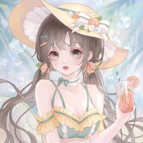 动漫女生头像明月装饰了你的窗户,而你装饰了我的梦境