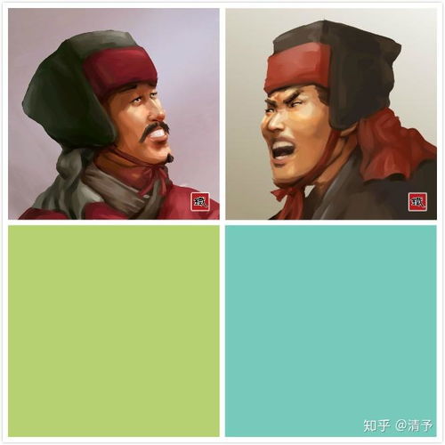 睿哥学画的黑历史最差劲的三国人物头像
