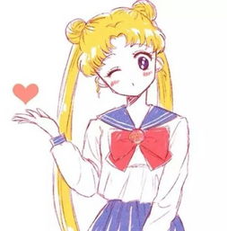 卡通动漫美少女头像
