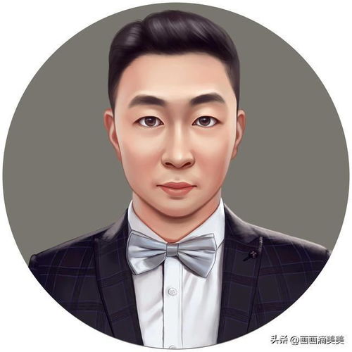40岁男士该有的微信头像,五官立体,棱角分明,彰显男性魅力