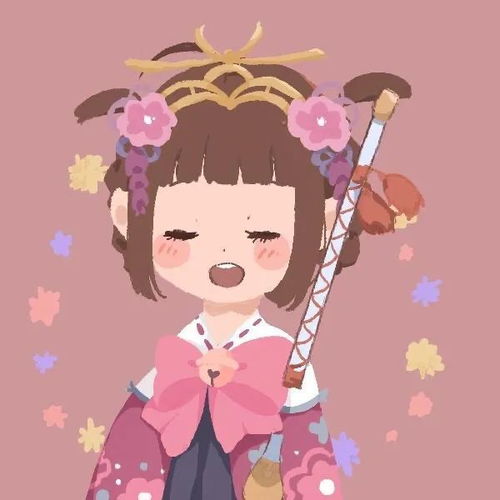 可爱仙气动漫闺蜜头像曲奇和你都是我私藏的小星球