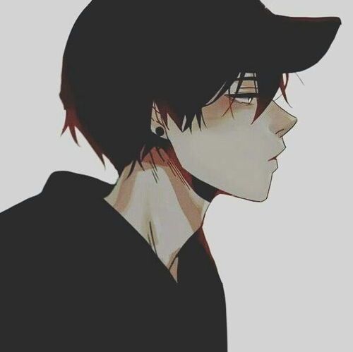动漫男头你和神明一样温柔