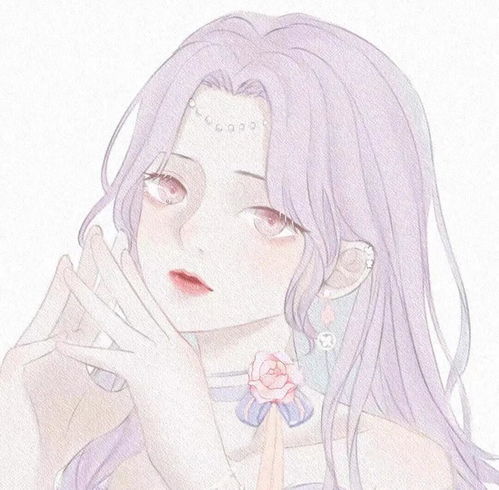 动漫头像最近很火的浅色系动漫女生头像