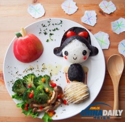 超萌便当里的动漫风情马来西亚辣妈pk日本主妇