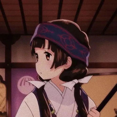 卡通头像好看女生