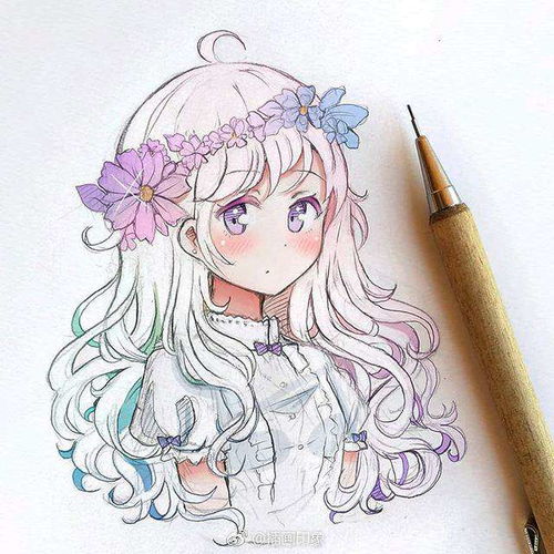 动漫马克笔手绘插画