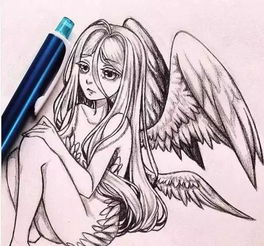 哇哦一波素描动漫美女又强势来袭,吹爆打call
