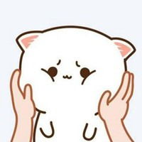 蜜桃猫情侣头像两张蜜桃猫卡通情侣头像一对一