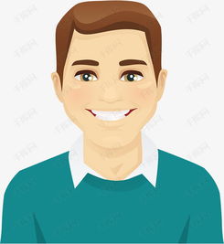 卡通微笑中年人素材图片免费下载高清png千库网图片编号9205500