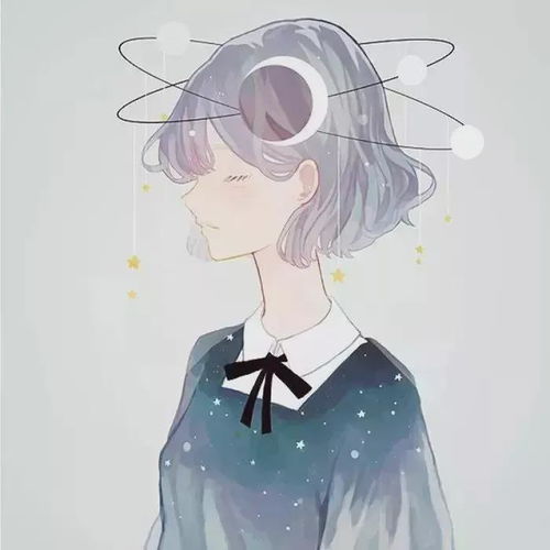 动漫头像听海哭的声音