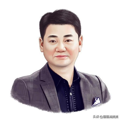 40岁男士该有的微信头像,五官立体,棱角分明,彰显男性魅力