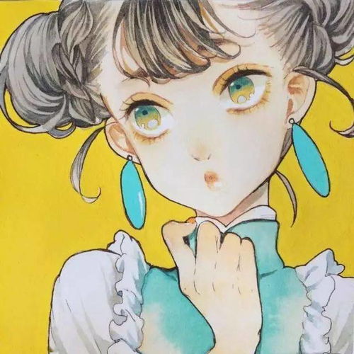 唯美卡通女孩头像