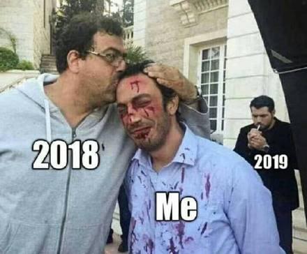 2019元旦快乐搞笑表情包祝你新的一年,不劳而获,一夜暴富