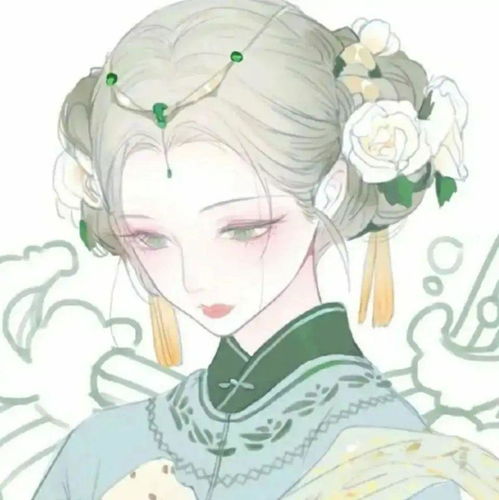 卡通招财微信头像古风
