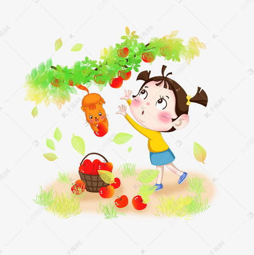 秋游系列卡通人物手绘素材图片免费下载千库网