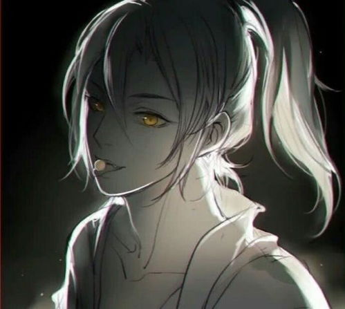 爆潮浅殇动漫男生头像他其实没有很忙,只是不想理你