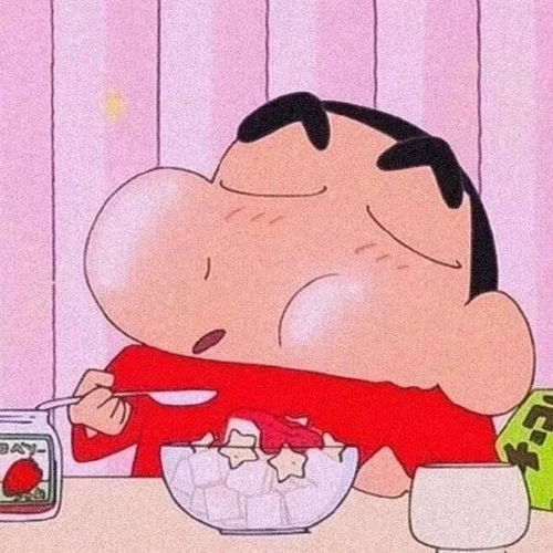 蜡笔小新吃货图片蜡笔小新吃零食吃面表情包图片