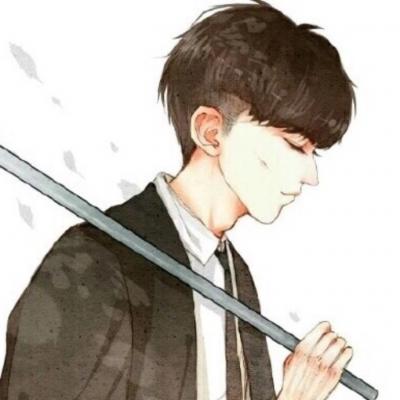 2018动漫卡通头像男生帅气高冷超有型在感情里不服都是何苦