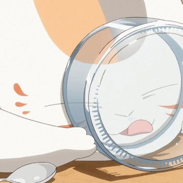 猫咪老师头像夏目友人帐猫咪老师可爱头像,卡通头像图片