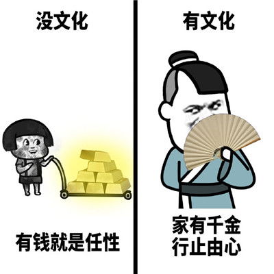 没文化和有文化的人说话的区别表情包一组笑死人的搞笑表情