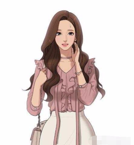 韩国美女漫画家,真实颜值曝光,网友这不是漫画女主角么
