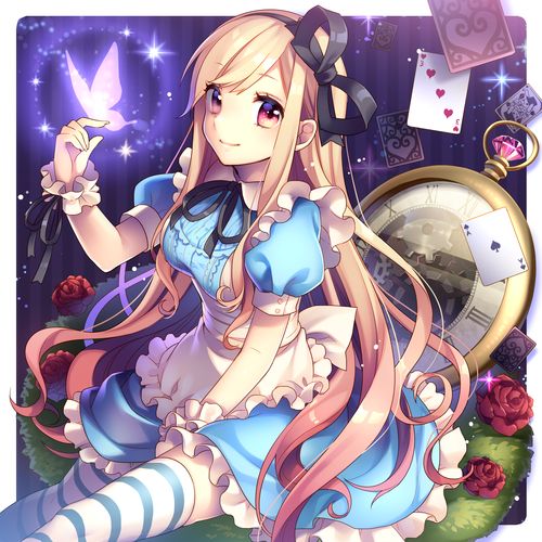二次元美女动漫萌壁纸二次元动漫少女头像动漫少女