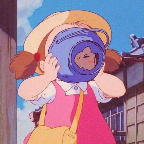 手机头像卡通女孩侵染