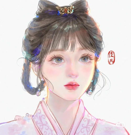 古风动漫粉色系头像恰到好处的孤独是美好