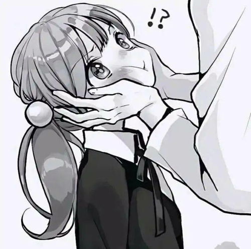 黑白漫画风动漫情头值得保存