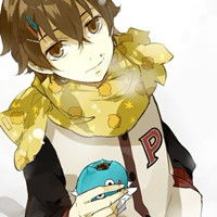 卡通男生头像带眼镜框日系